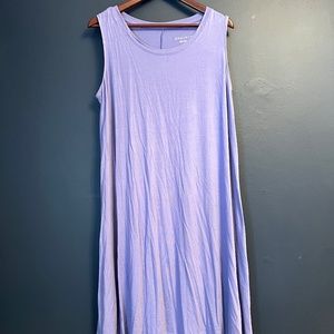 Women’s purple jersey dress
